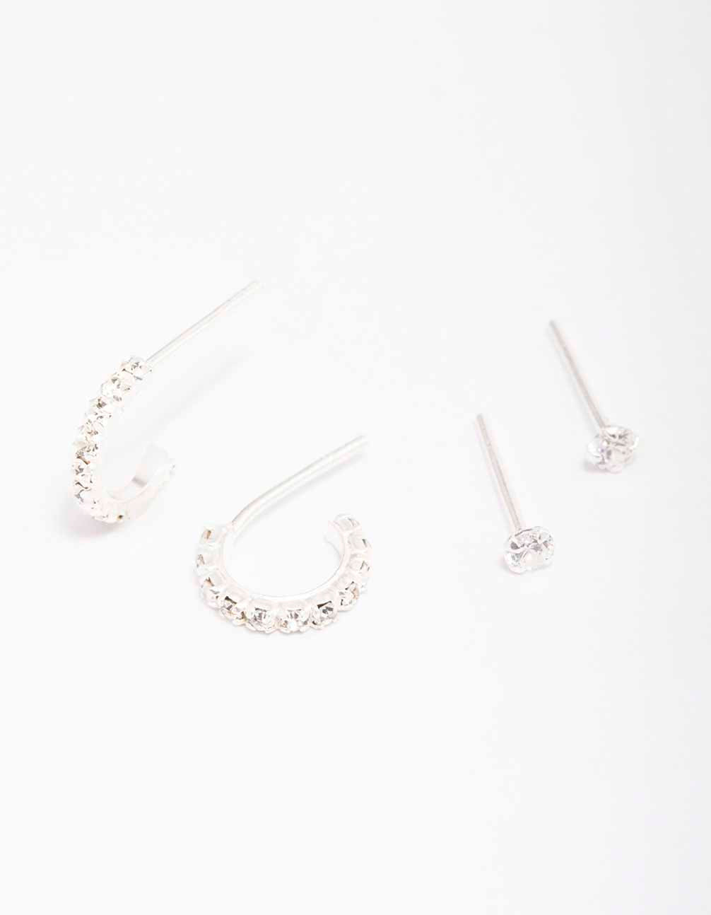 New Lovisa Sterling Silver Bracelet 925 & Freshwater Pearl Earrings Baroque  lot | eBay